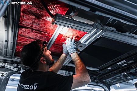 Mercedes Benz G-Класс III Рестайл: полная шумоизоляция STP Максимум