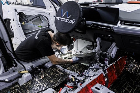 BMW X2: полная шумоизоляция STP Максимум