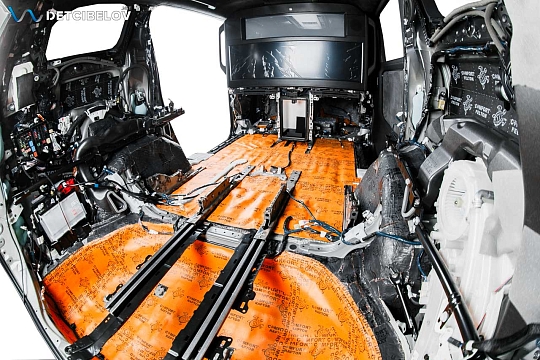 Пол, внутренние арки, багажник