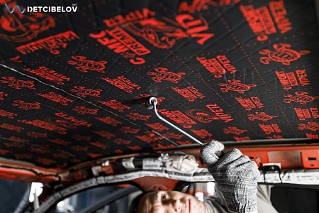 Шумоизоляция Audi e-Tron материалами Comfort mat