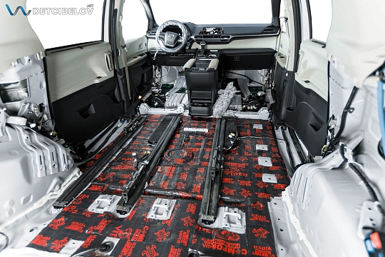 Пол, внутренние арки, багажник