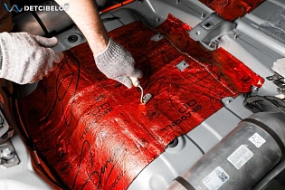 Lynk & Co 09: полная шумоизоляция с пакетом STP Максимум